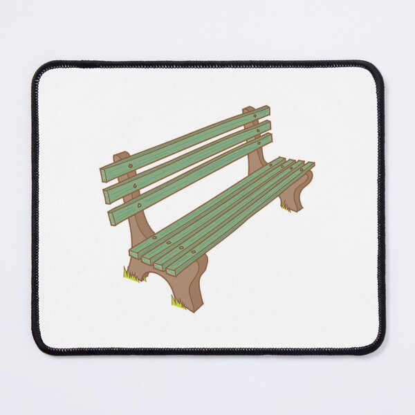 Item preview, Park Bench Sketchy Outdoor Furniture Doodle designed and sold by guydoodle92.