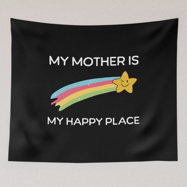 Item preview, My Mother Is My Happy Place – Cute Mother’s Day Gift designed and sold by ValentinaHramov.