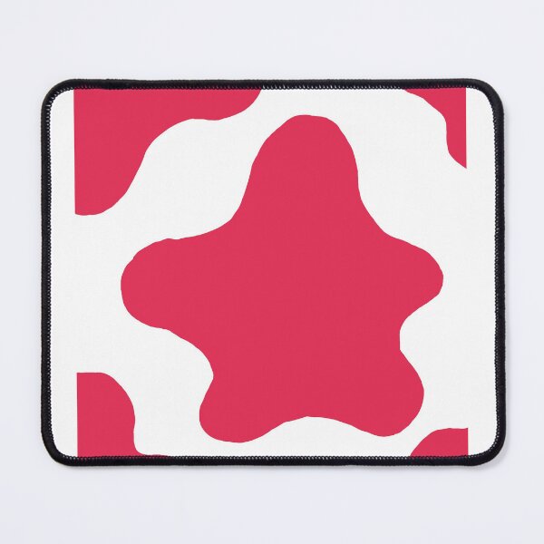 Item preview, Cute Minimalist Cow Pattern (Magenta) designed and sold by Designs by Sara Felton.