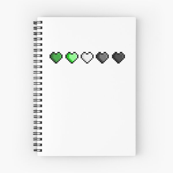 Item preview, Pixel Aromantic Hearts designed and sold by HarveyHandcraftsandDesigns.