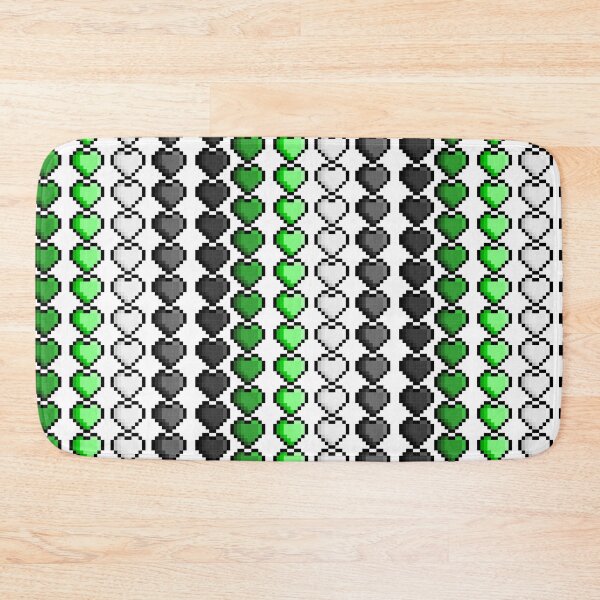 Item preview, Pixel Aromantic Hearts designed and sold by HarveyHandcraftsandDesigns.