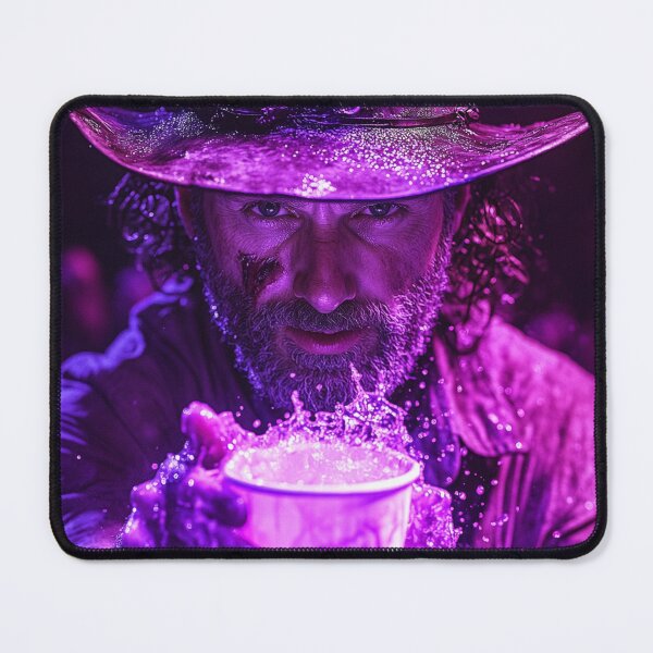 Item preview, Rick Grimes Purple Lean Cinematic Art designed and sold by WockWave.