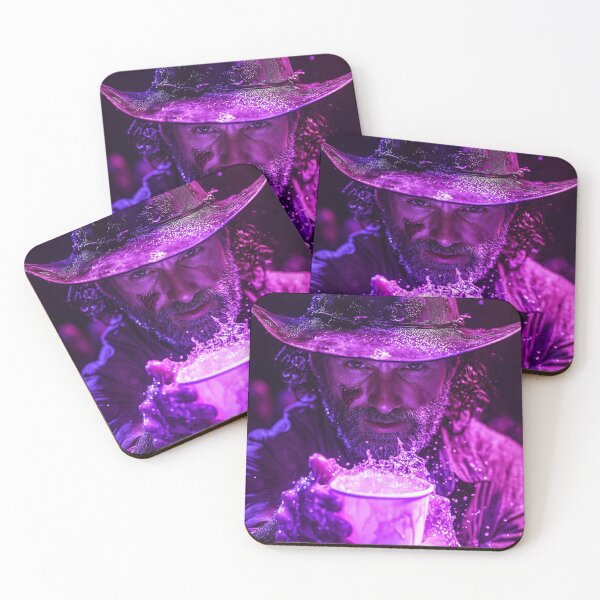 Item preview, Rick Grimes Purple Lean Cinematic Art designed and sold by WockWave.