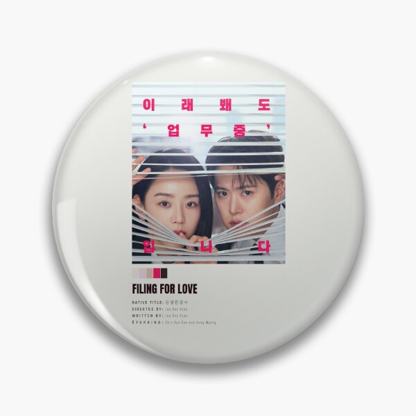 Item preview, Filing for Love - Kdrama Poster  designed and sold by Weird Unicorn.