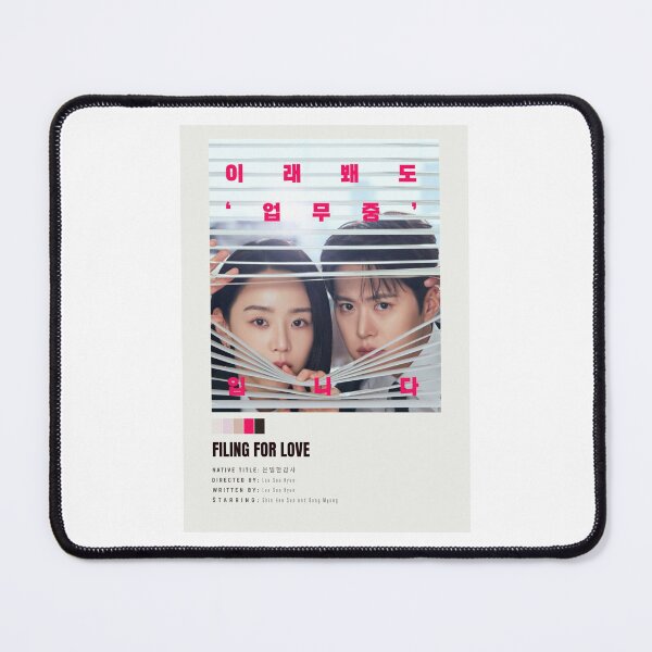 Item preview, Filing for Love - Kdrama Poster  designed and sold by Weird Unicorn.