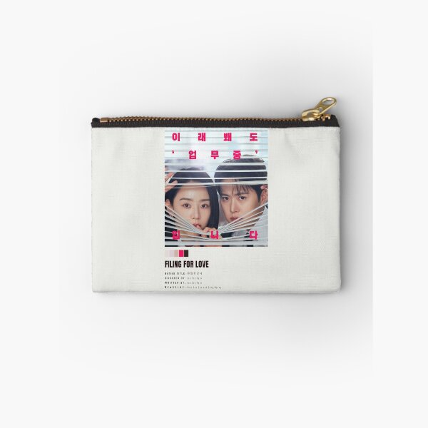 Item preview, Filing for Love - Kdrama Poster  designed and sold by Weird Unicorn.