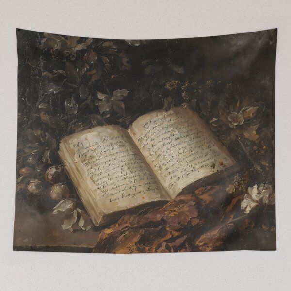 Item preview, Witch's Diary Gothic Grimoire Art designed and sold by DarkHolyQueen.