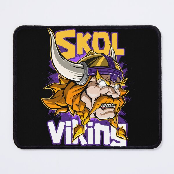 Item preview, Skol Warrior - Purple and Gold Nordic Viking Illustration designed and sold by Canache.