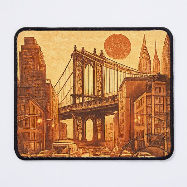 Item preview, New York Vintage Travel Stamp designed and sold by maximinano100k.