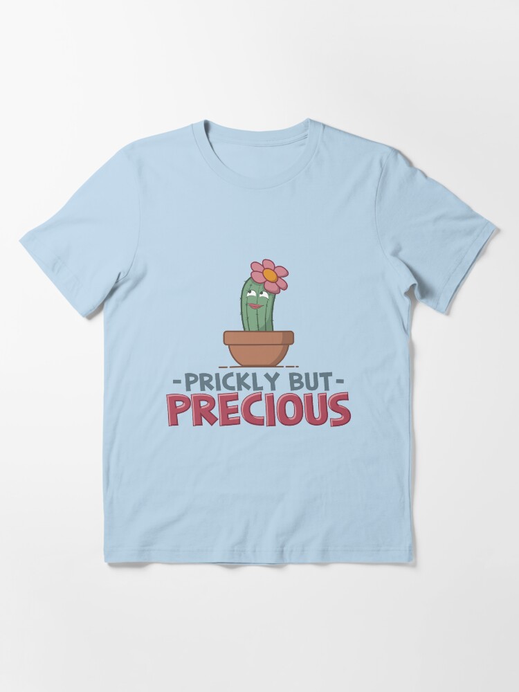Thumbnail 3 von 7, Essential T-Shirt, Prickly But Precious - Funny Cactus Pun Gift designt und verkauft von yeoys.