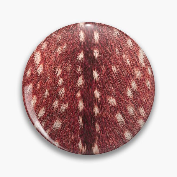 Item preview, Red Realistic Speckled Deer Hair Fawn Fur  designed and sold by TackyTime.
