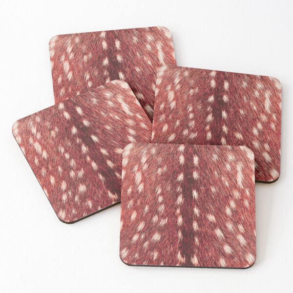 Item preview, Red Realistic Speckled Deer Hair Fawn Fur  designed and sold by TackyTime.
