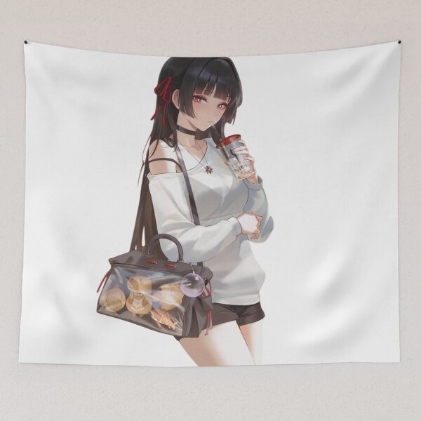 Item preview, Chisa Drinking Boba Wuthering Waves designed and sold by KomiArts.