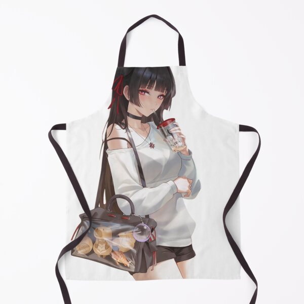 Item preview, Chisa bebiendo boba Olas Borrascosas designed and sold by KomiArts.