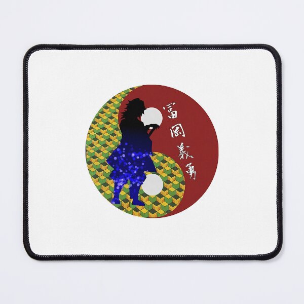 Item preview, The Stoic Swordsman Yin Yang designed and sold by The-Lone-Rodent.