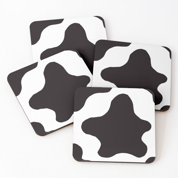 Item preview, Cute Minimalist Cow Pattern (Black and White) designed and sold by Designs by Sara Felton.