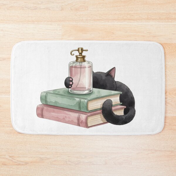 Item preview, A Whiff Of Trouble — Cat Perfume Vintage Mystery Reader Tee designed and sold by kosimazaki.