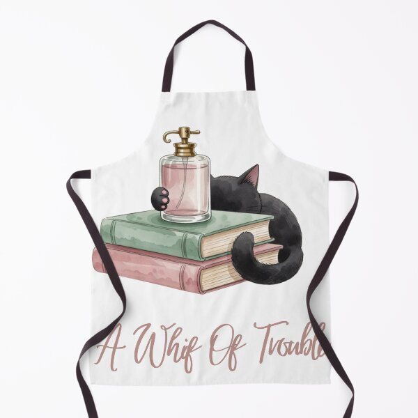 Item preview, A Whiff Of Trouble — Cat Perfume Vintage Mystery Reader Tee designed and sold by kosimazaki.