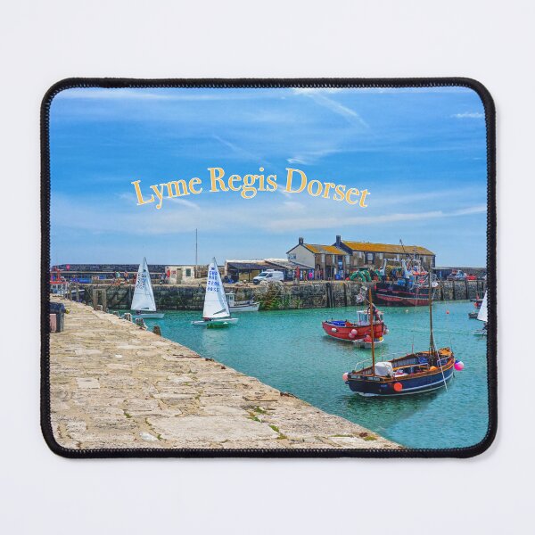 Item preview, Lyme regis Harbour designed and sold by Alisonchambers2.