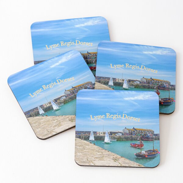 Item preview, Lyme regis Harbour designed and sold by Alisonchambers2.