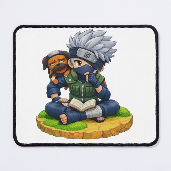 Item preview, Chibi Kakashi & Pakun – Cute Ninja Duo designed and sold by pongskiepongs.