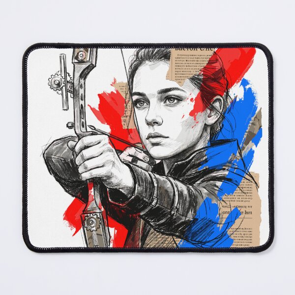 Item preview, Modern Archery Athlete Collage designed and sold by Honu2025.