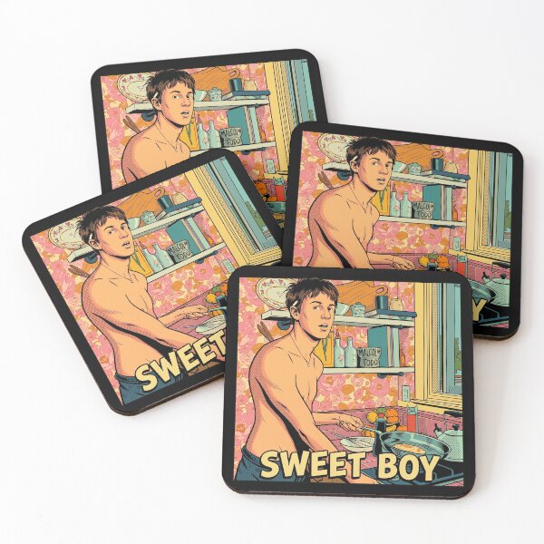 Item preview, Retro Pop Art Sweet Boy Cooking Breakfast Vintage designed and sold by TopKult.