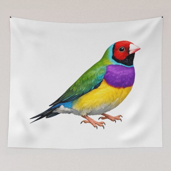 Item preview, Gouldian Finch bird designed and sold by RAMIRELLI.