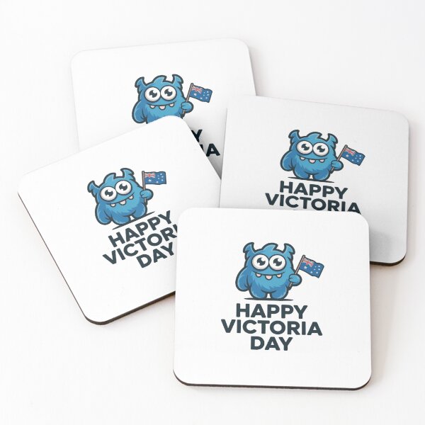 Item preview, Happy Victoria Day Cute Monster Kawaii Holiday  designed and sold by InspiredCreatives.
