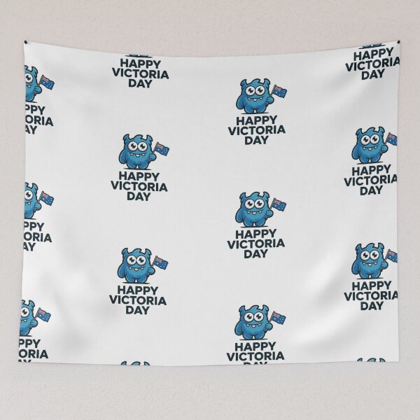 Item preview, Happy Victoria Day Cute Monster Kawaii Holiday  designed and sold by InspiredCreatives.