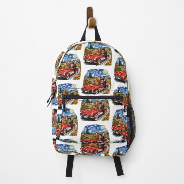Item preview, Famous painters  Driving Red Convertible Starry Night designed and sold by TeeARTHY.
