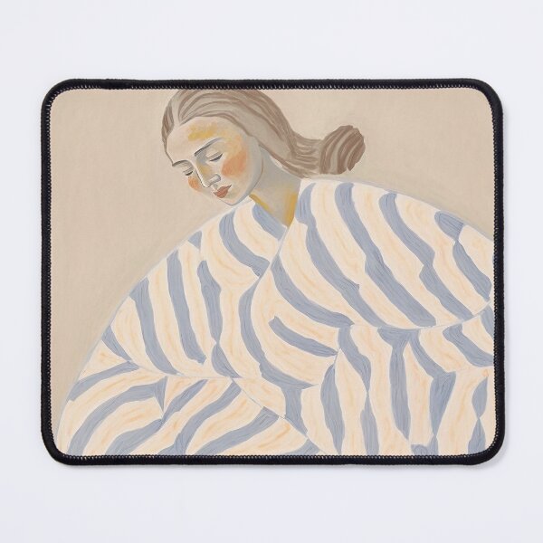 Item preview, Abstract Woman Reading Book designed and sold by IsabellePowell.