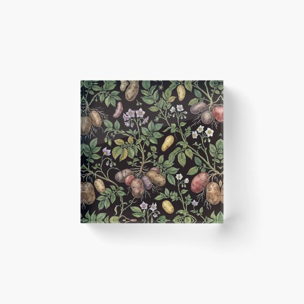 Item preview, Vintage Potato Harvest Botanical Garden Pattern designed and sold by LinaValearte.