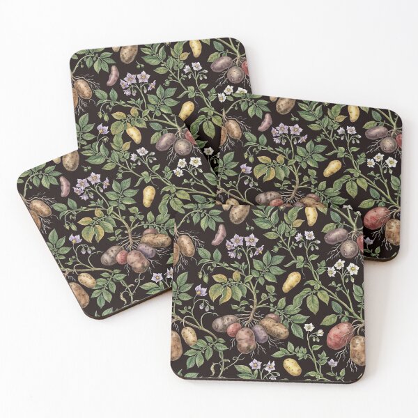 Item preview, Vintage Potato Harvest Botanical Garden Pattern designed and sold by LinaValearte.