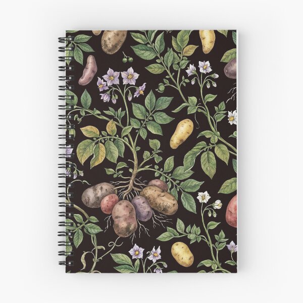 Item preview, Vintage Potato Harvest Botanical Garden Pattern designed and sold by LinaValearte.