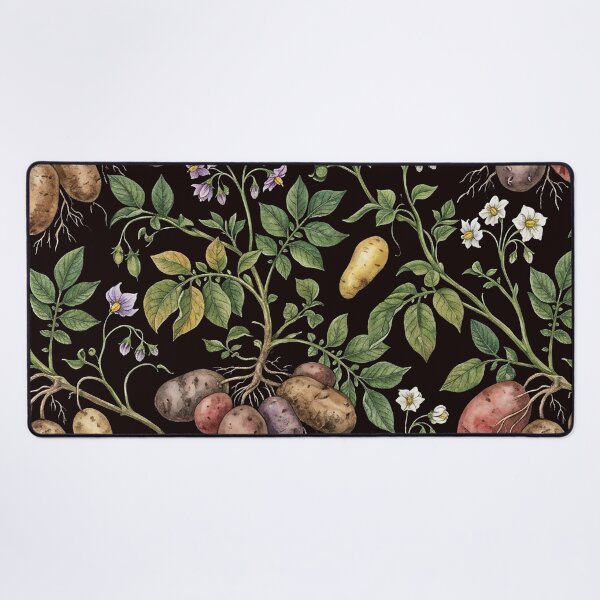 Item preview, Vintage Potato Harvest Botanical Garden Pattern designed and sold by LinaValearte.