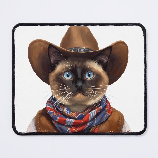 Item preview, Beautiful Cat Dressed as a Cowboy designed and sold by Soulstar Designs.