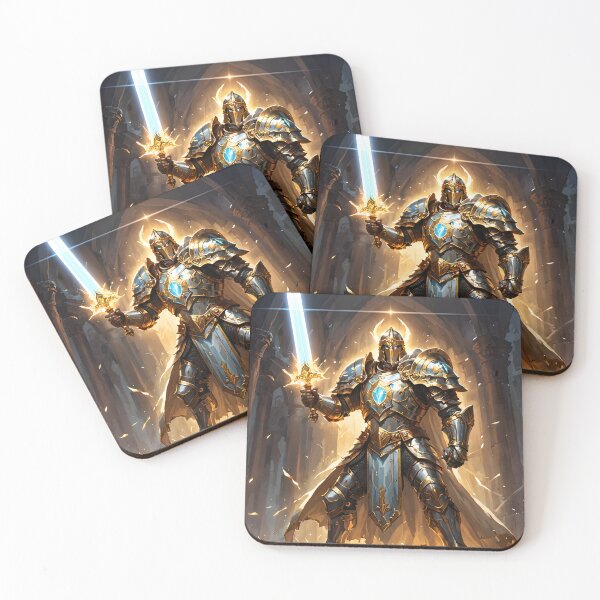 Item preview, Paladin glowing with the power of Faith designed and sold by Mia's Menagerie.