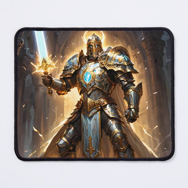 Item preview, Paladin glowing with the power of Faith designed and sold by Mia's Menagerie.