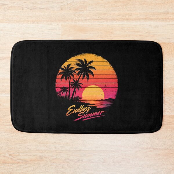 Item preview, Endless Summer Retro Sunset Palm Trees – Vintage Aesthetic Beach Vibes designed and sold by Nermin Gerges.