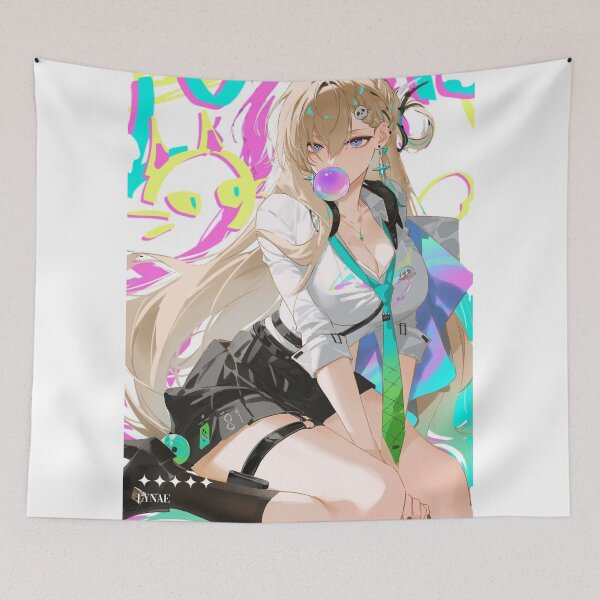 Item preview, Lynae Blowing Bubblegum Wuthering Waves designed and sold by KomiArts.
