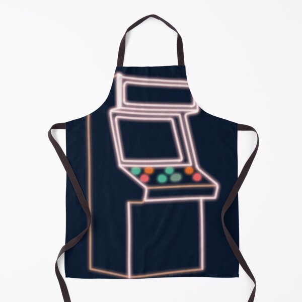 Item preview, Retro Arcade Machine Neon Glow - 80s Gaming Synthwave Art designed and sold by AliAltinelArt.