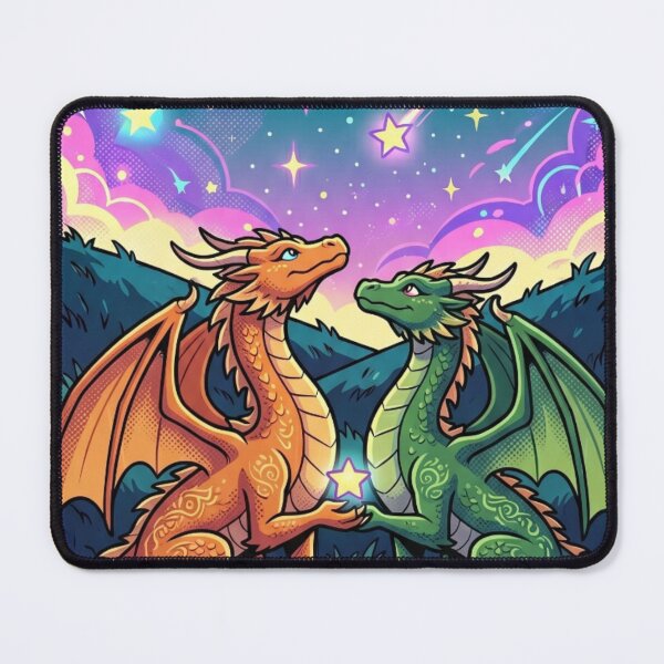 Item preview, Twin Dragons designed and sold by PP&RAINBOW SHOP.