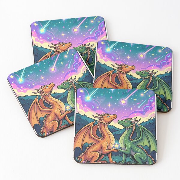 Item preview, Twin Dragons designed and sold by PP&RAINBOW SHOP.