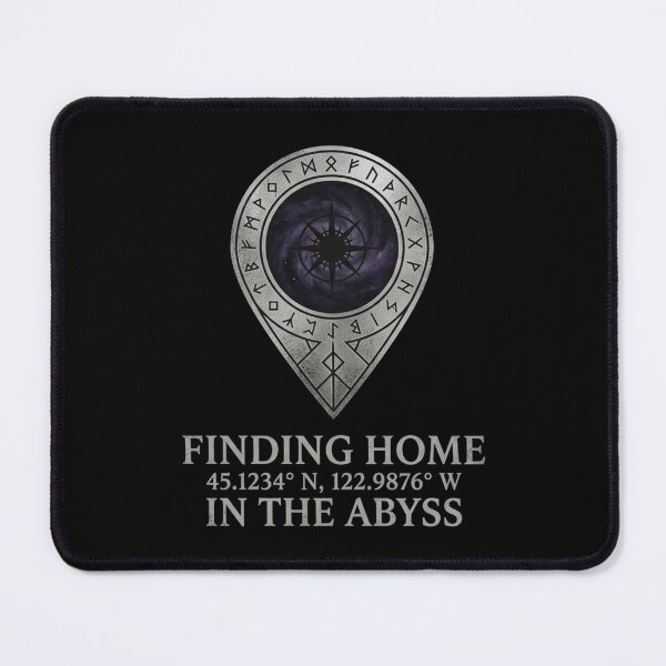 Item preview, Finding Home in the Abyss designed and sold by Mythic Logic Art.