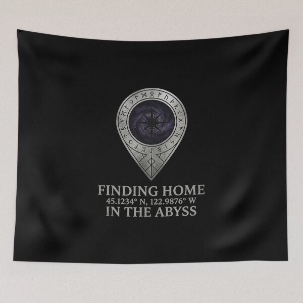 Item preview, Finding Home in the Abyss designed and sold by Mythic Logic Art.