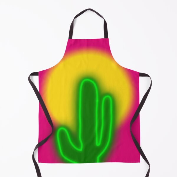 Item preview, Retro Neon Cactus | 80s Synthwave Desert Sunset designed and sold by AliAltinelArt.