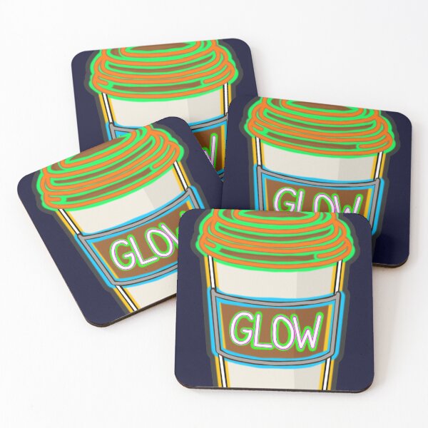 Item preview, Neon Coffee Glow - Retro Synthwave Wake Up Cup designed and sold by AliAltinelArt.