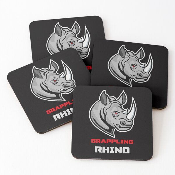 Item preview, Rhino Grappling Beast Combat BJJ Design designed and sold by ElectroSphere46.
