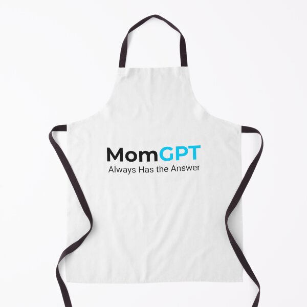 Item preview, MomGPT – Always Has the Answer | Funny AI Mom Typography Design designed and sold by ValentinaHramov.